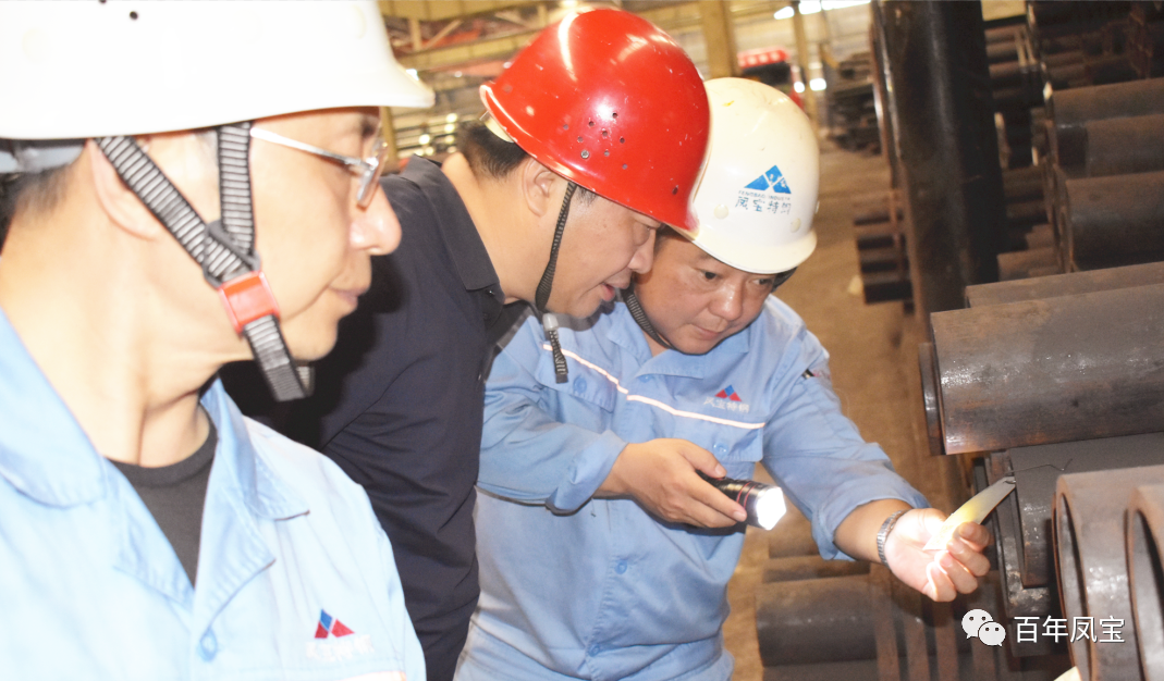 李静敏总经理对九游体育（中国）管业159厂例行安全综合检查