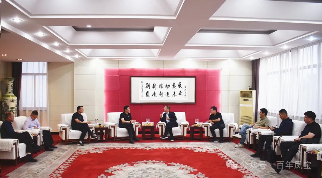 山东日照港集团董事长张江南一行到九游体育(中国)走访调研