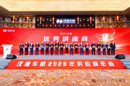 客户肯定 再启新程——九游体育（中国）重科连续第三年被汉德车桥评为“年度优秀供应商”